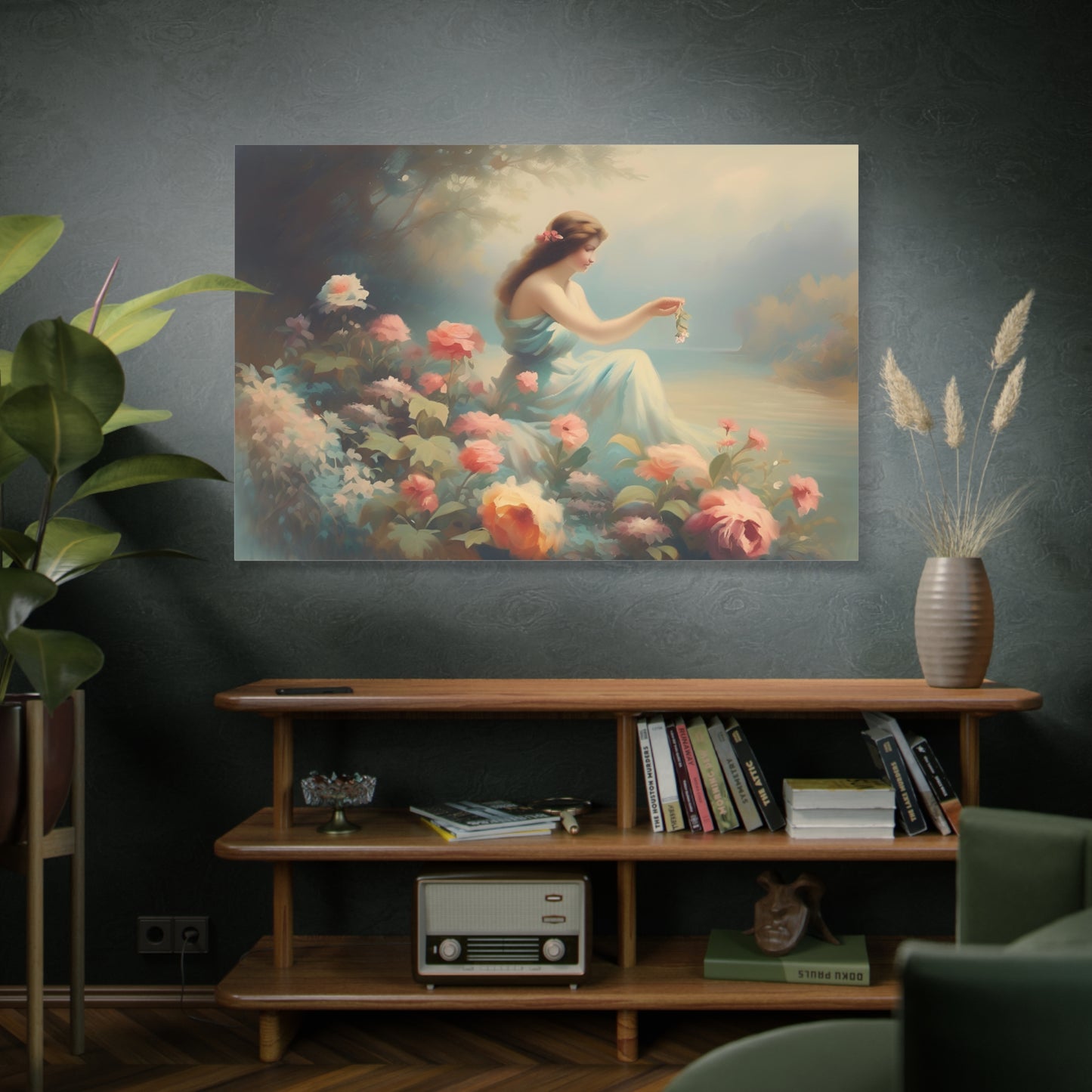 Floral Serenity Canvas Wall Art