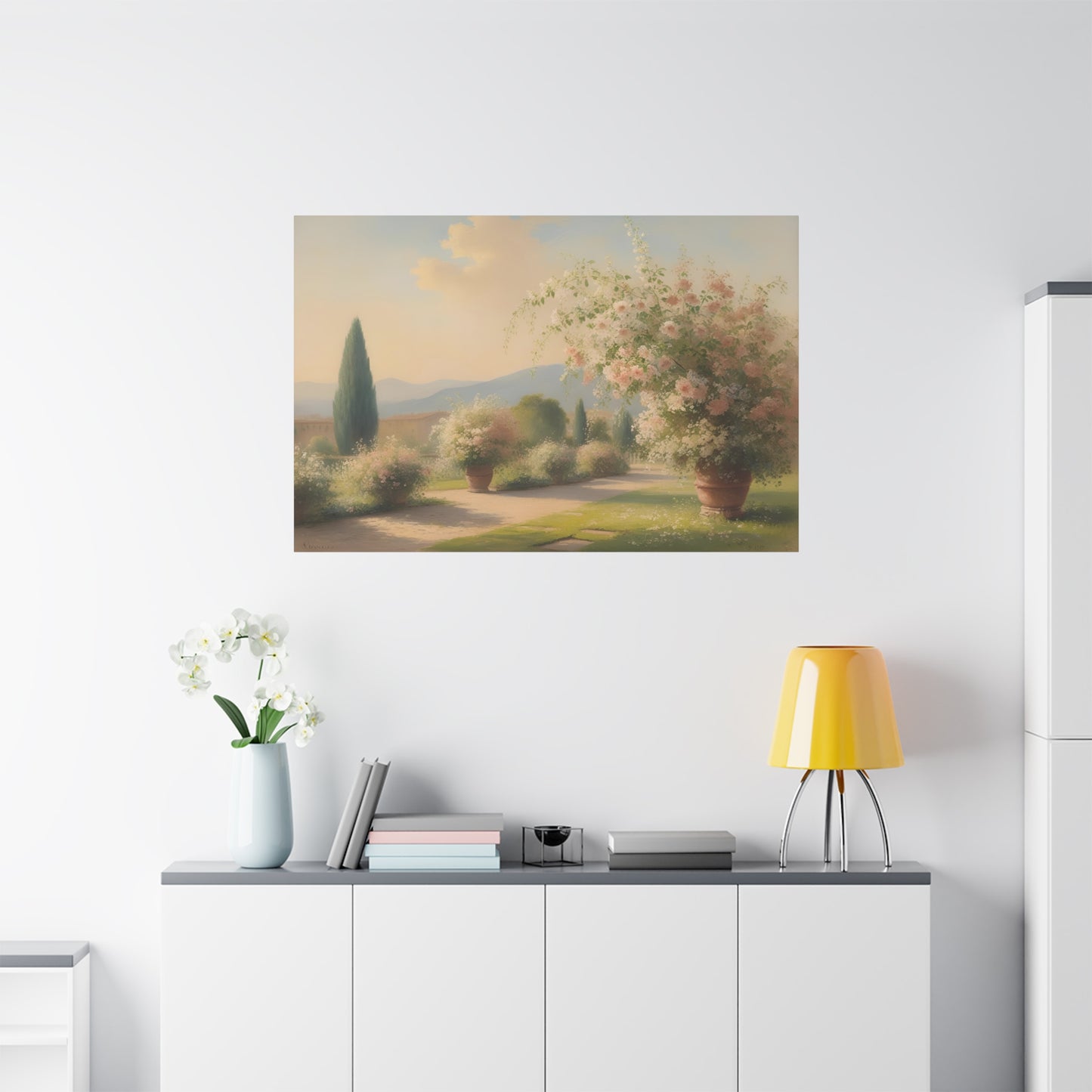 Serene Florence Landscape Canvas Wall Art
