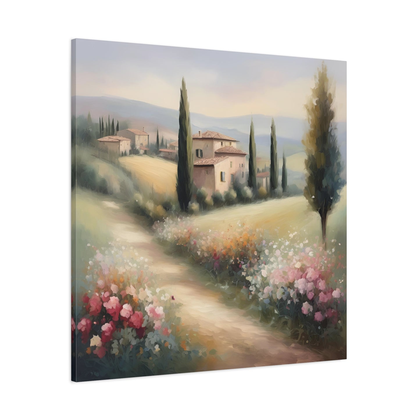 Serene Tuscan Landscape Wall Art