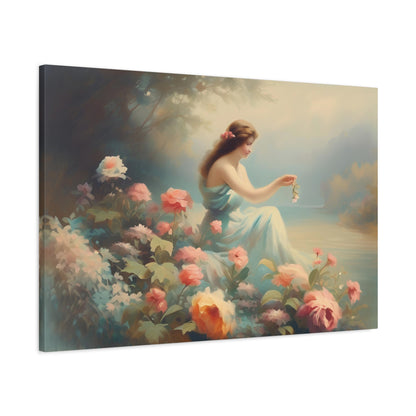 Floral Serenity Canvas Wall Art