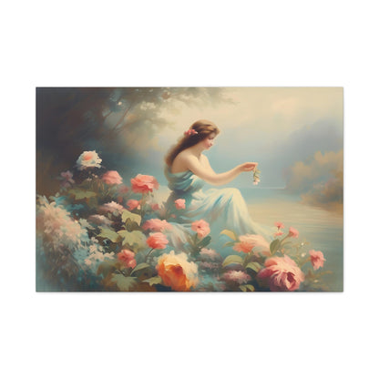 Floral Serenity Canvas Wall Art