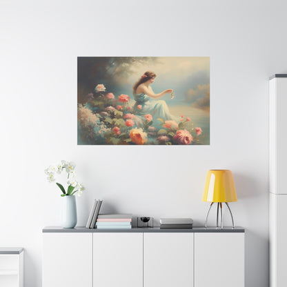 Floral Serenity Canvas Wall Art